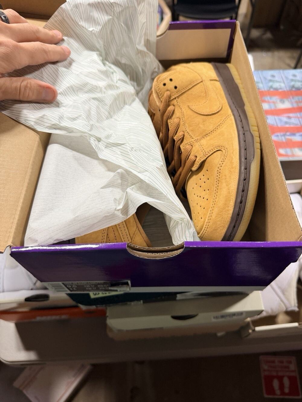 Size 9.5 - Nike Dunk Pro SB Low Wheat Mocha